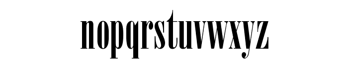 Nirvana Font LOWERCASE