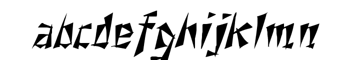 Nixon Italic Font LOWERCASE