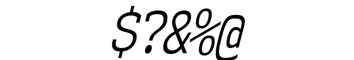 NK57MonospaceCdBk-Italic Font OTHER CHARS