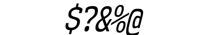 NK57MonospaceCdRg-Italic Font OTHER CHARS