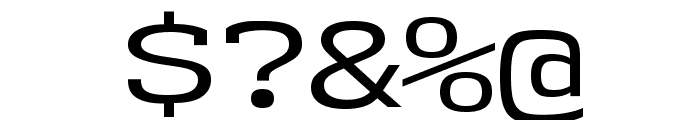 NK57MonospaceExRg-Regular Font OTHER CHARS