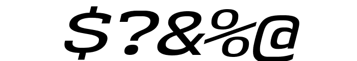 NK57MonospaceExSb-Italic Font OTHER CHARS