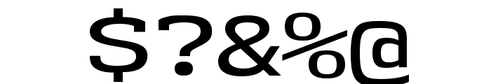 NK57MonospaceExSb-Regular Font OTHER CHARS