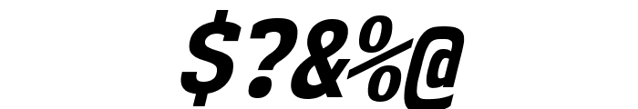 NK57MonospaceScEb-Italic Font OTHER CHARS