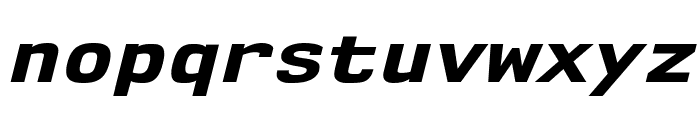 NK57MonospaceSeEb-Italic Font LOWERCASE