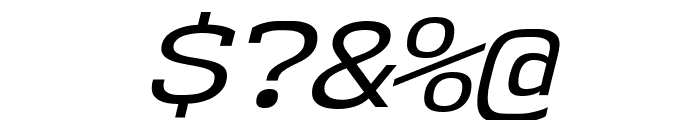NK57MonospaceSeRg-Italic Font OTHER CHARS