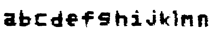 NoRefunds Font LOWERCASE