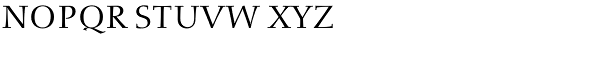 Nofret Light Small Caps & Oldstyle Figures Font LOWERCASE
