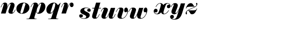 Normande Italic Font LOWERCASE