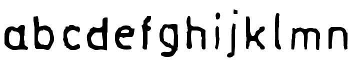 Normograf-Regular Font LOWERCASE