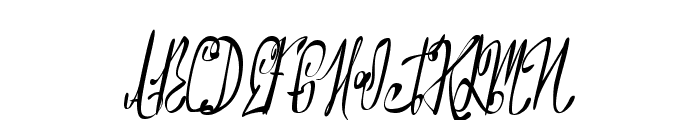 NorthernMontgomery Font UPPERCASE