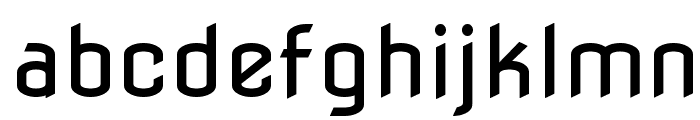 Nova Flat Font LOWERCASE