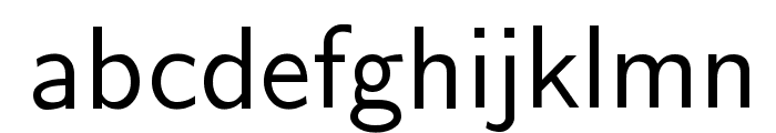 Nova Regular Font LOWERCASE