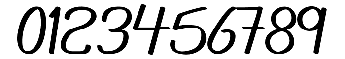 Novedosa Stick Italic Font OTHER CHARS