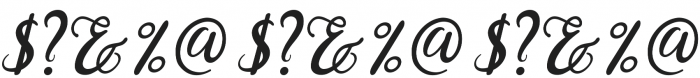 noelan script otf (400) Font OTHER CHARS