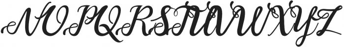 noelan script otf (400) Font UPPERCASE