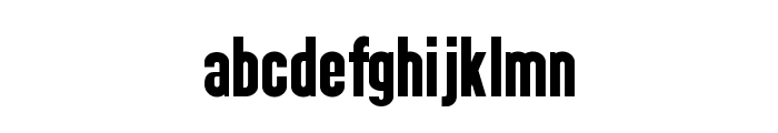Nu World Tight Font LOWERCASE