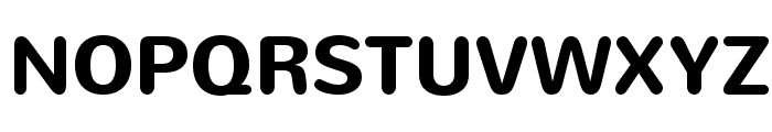 Nunito-Bold Font UPPERCASE