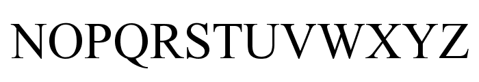 Nuosu SIL Font UPPERCASE