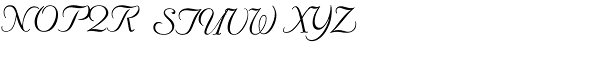 Nuptial Font UPPERCASE
