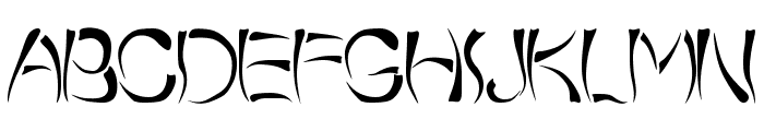 o-wee-ental Font LOWERCASE