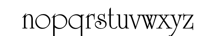 Occidental Font LOWERCASE