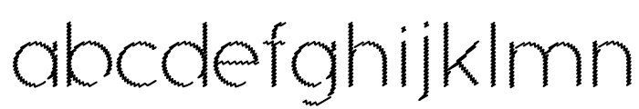 Ocie Light Font LOWERCASE
