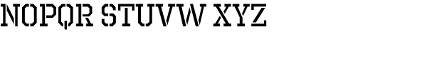 Octin Prison Regular Font LOWERCASE