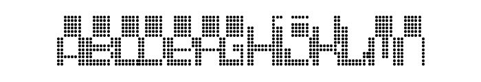 Oddessey 5000 Font LOWERCASE