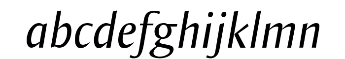 OgiremaItalic Font LOWERCASE