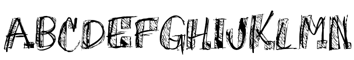 OhGodWhy-Regular Font UPPERCASE