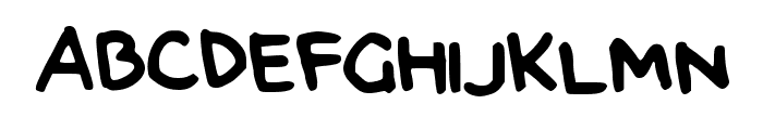 ohhay Font UPPERCASE
