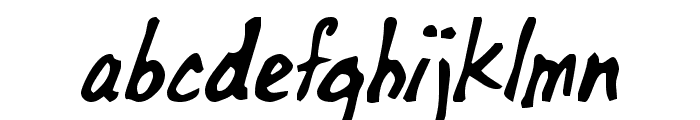 OilBats Basic Font LOWERCASE