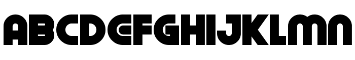 Oilrig Font LOWERCASE