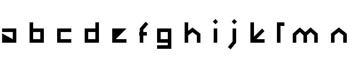 Okinawa Font LOWERCASE