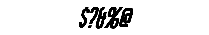 Okuda Bold Italic Font OTHER CHARS