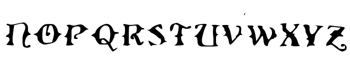 Ol' Wes' Rustik for PC Medium Font UPPERCASE