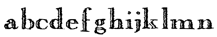 Old Copperfield Font LOWERCASE