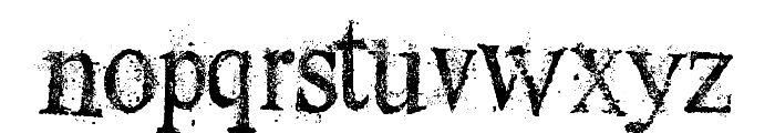 Old Dreams Font LOWERCASE