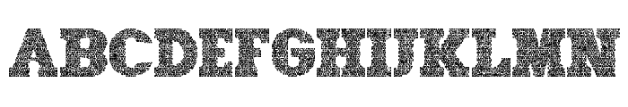 Old Mosaic CAPS Font UPPERCASE