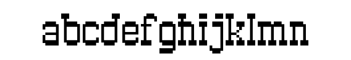 Old Pixel-7 Font LOWERCASE