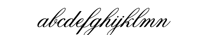 Old Script Font LOWERCASE