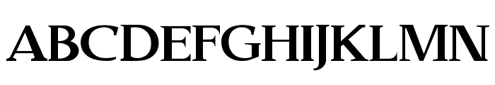Old Serif Gut Font UPPERCASE