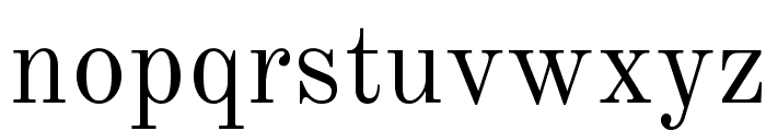 Old Standard Regular Font LOWERCASE