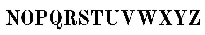 Old Standard TT Bold Font UPPERCASE