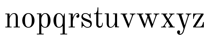 Old Standard TT Regular Font LOWERCASE