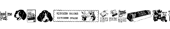 OldTimeDings Set 3 Font OTHER CHARS