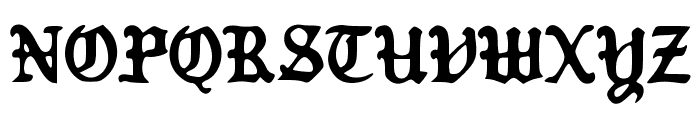 Old_Englished_Boots Font UPPERCASE