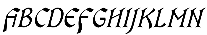 OldaniaADFStd-Italic Font UPPERCASE