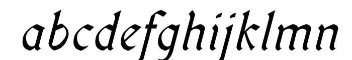 OldaniaADFStd-Italic Font LOWERCASE